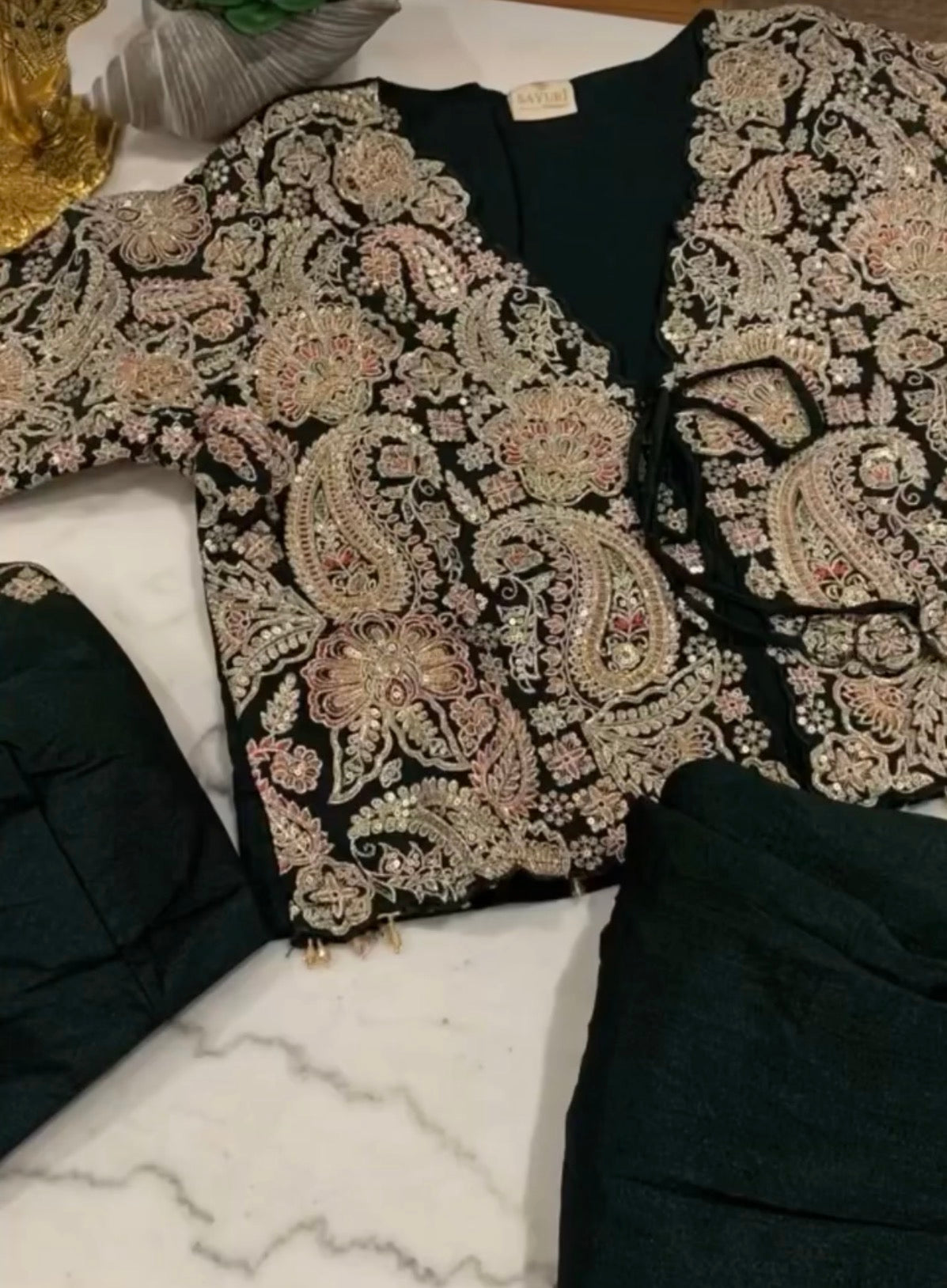 – Jacket, Bustier & Palazzo | The Enhanced Beauty 2-3 Shipping days in USA