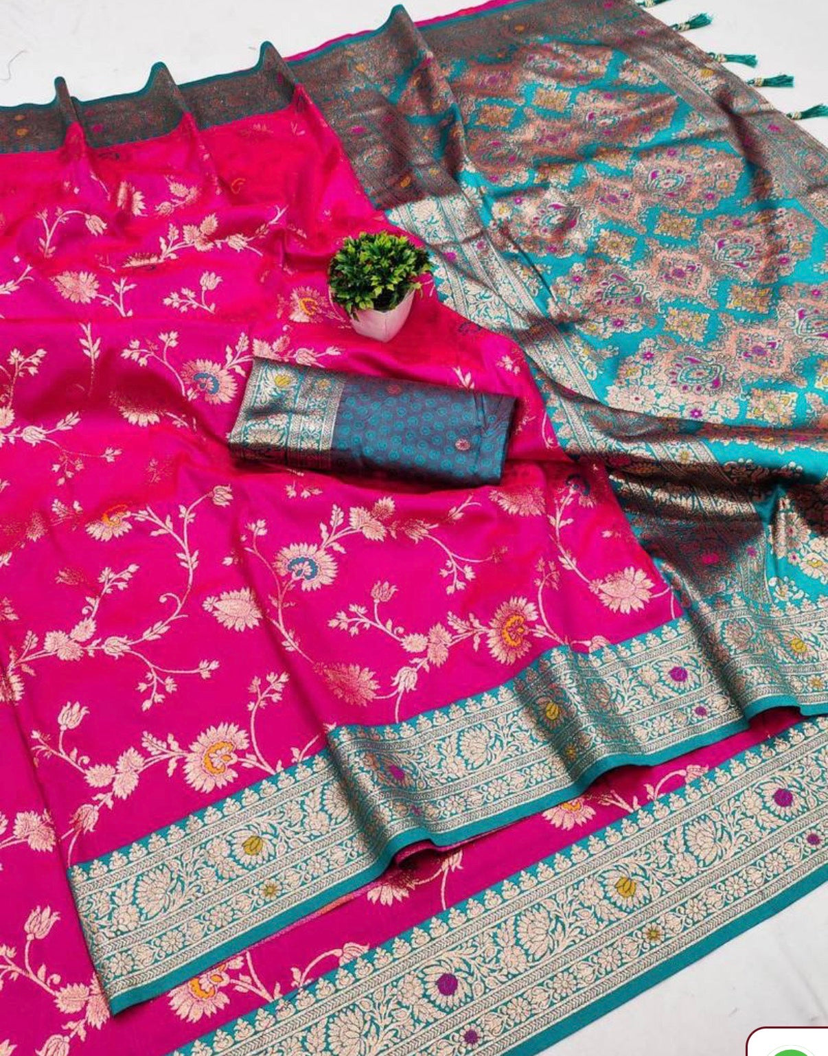 Soft Banarasi Silk Saree