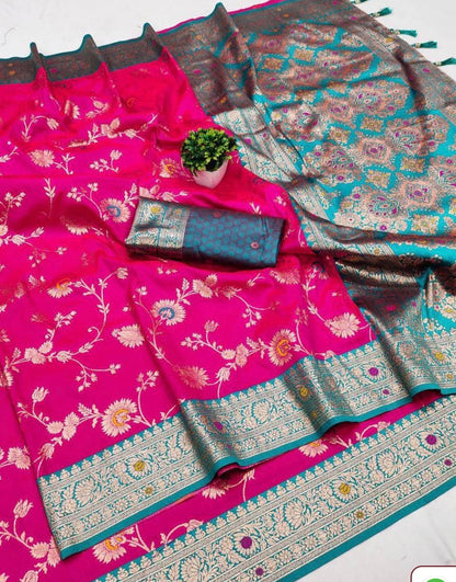 Soft Banarasi Silk Saree