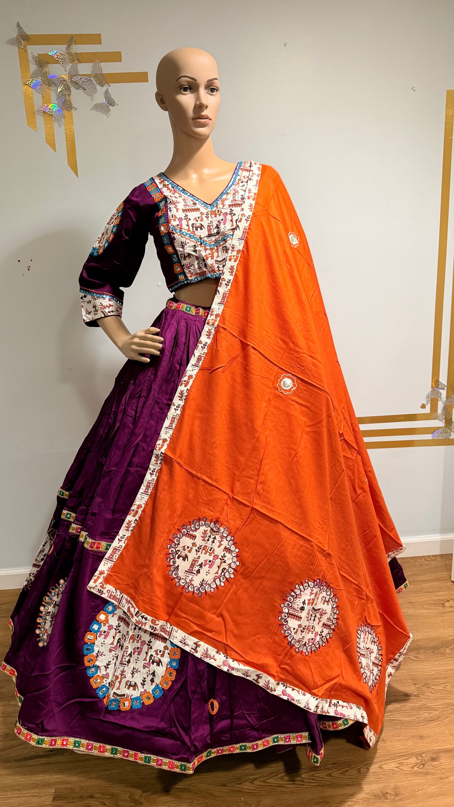 Varli- Chakra Chaniya Choli