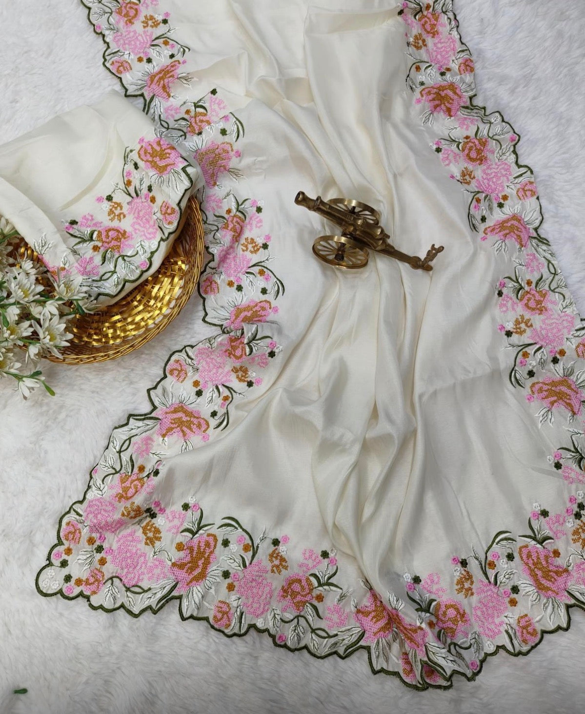 Grace in Every Thread – Tussar Silk Elegance