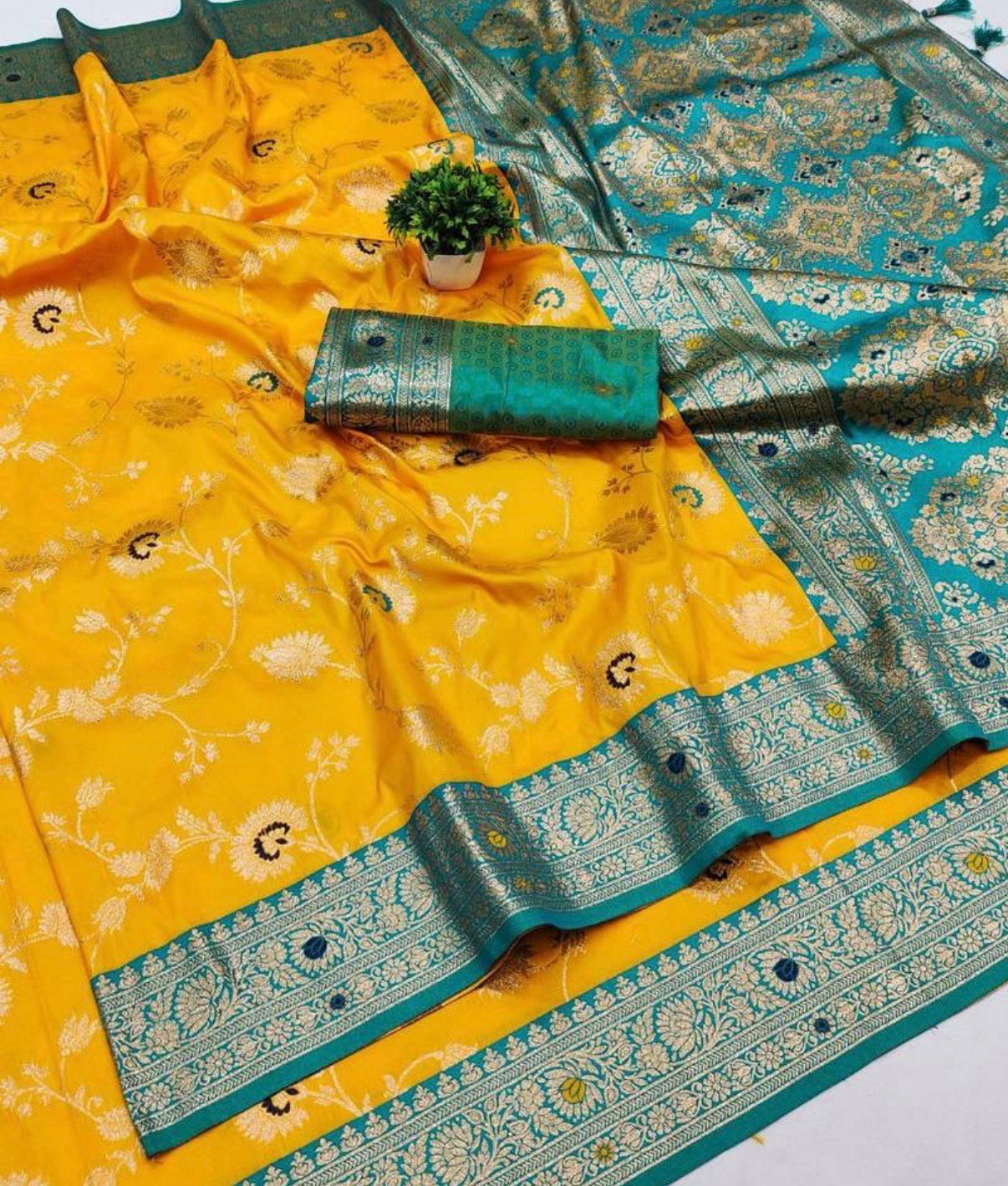 Soft Banarasi Silk Saree