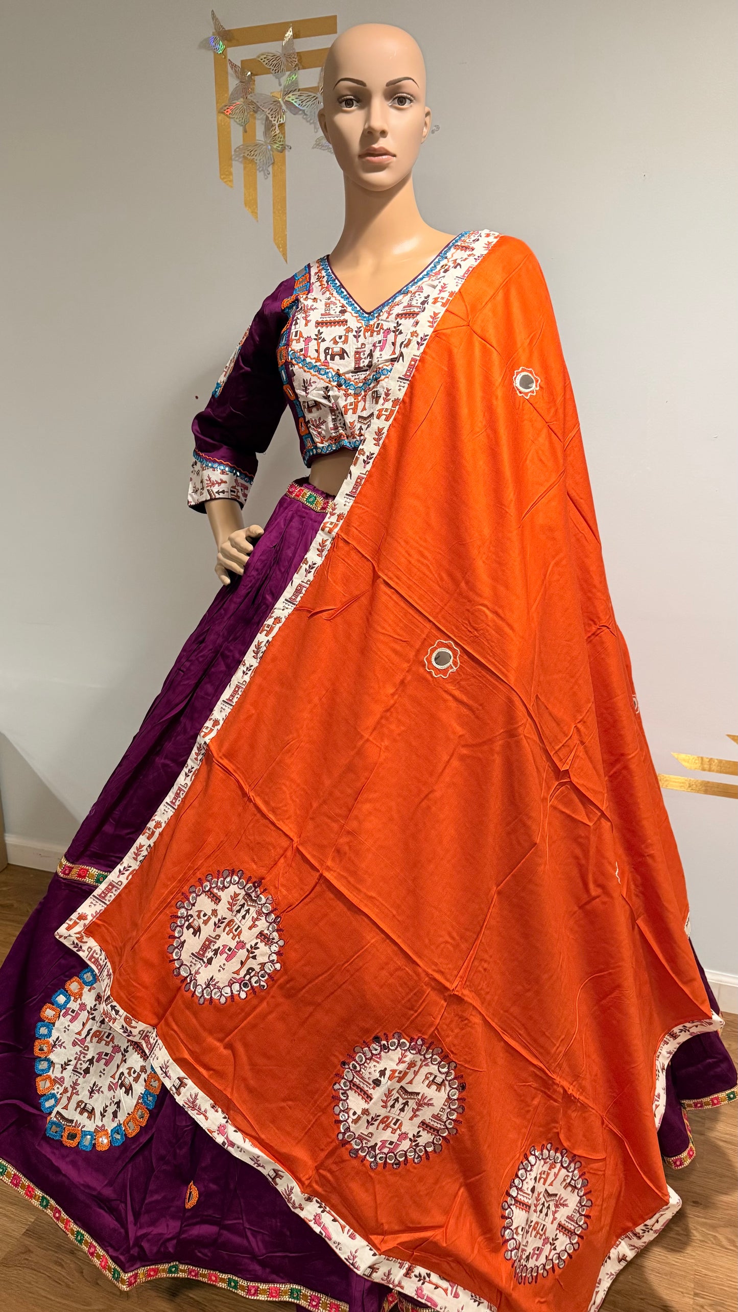 Varli- Chakra Chaniya Choli