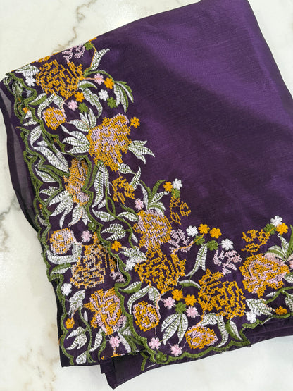 Grace in Every Thread – Tussar Silk Elegance