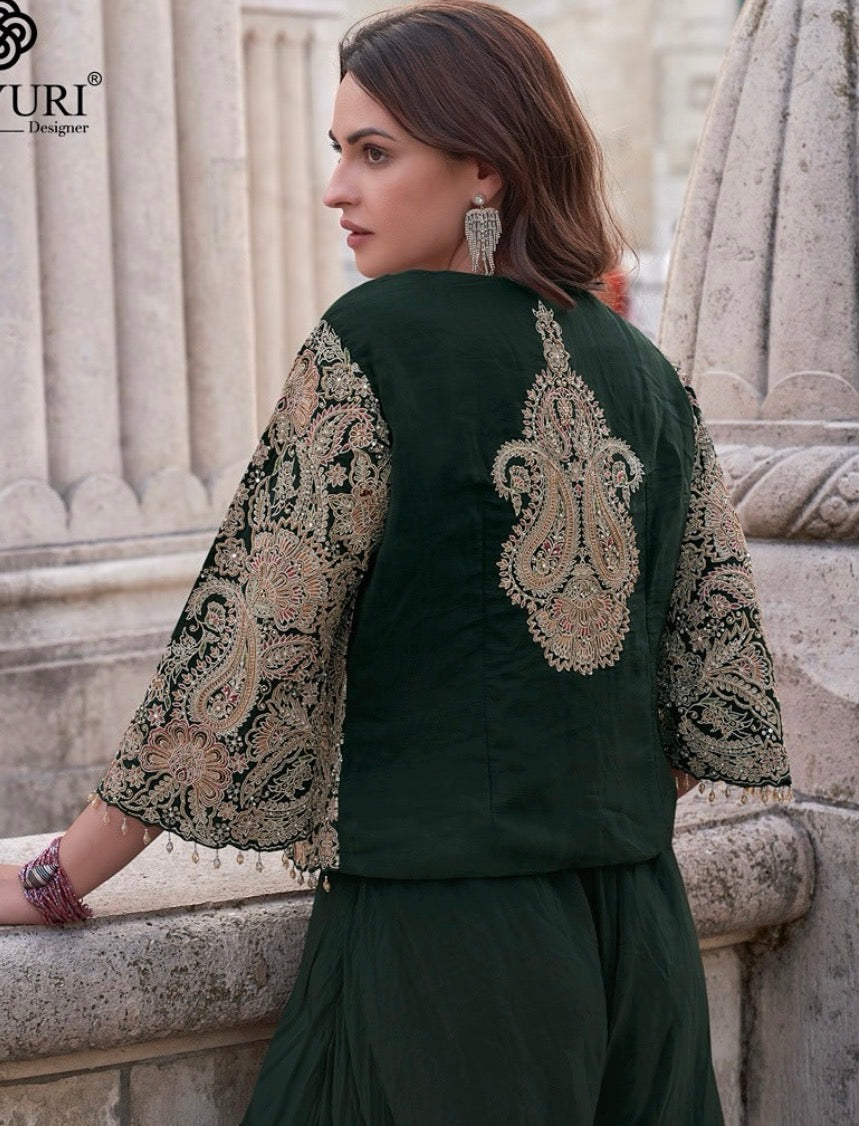 – Jacket, Bustier & Palazzo | The Enhanced Beauty 2-3 Shipping days in USA