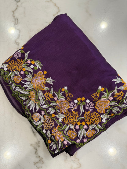 Grace in Every Thread – Tussar Silk Elegance