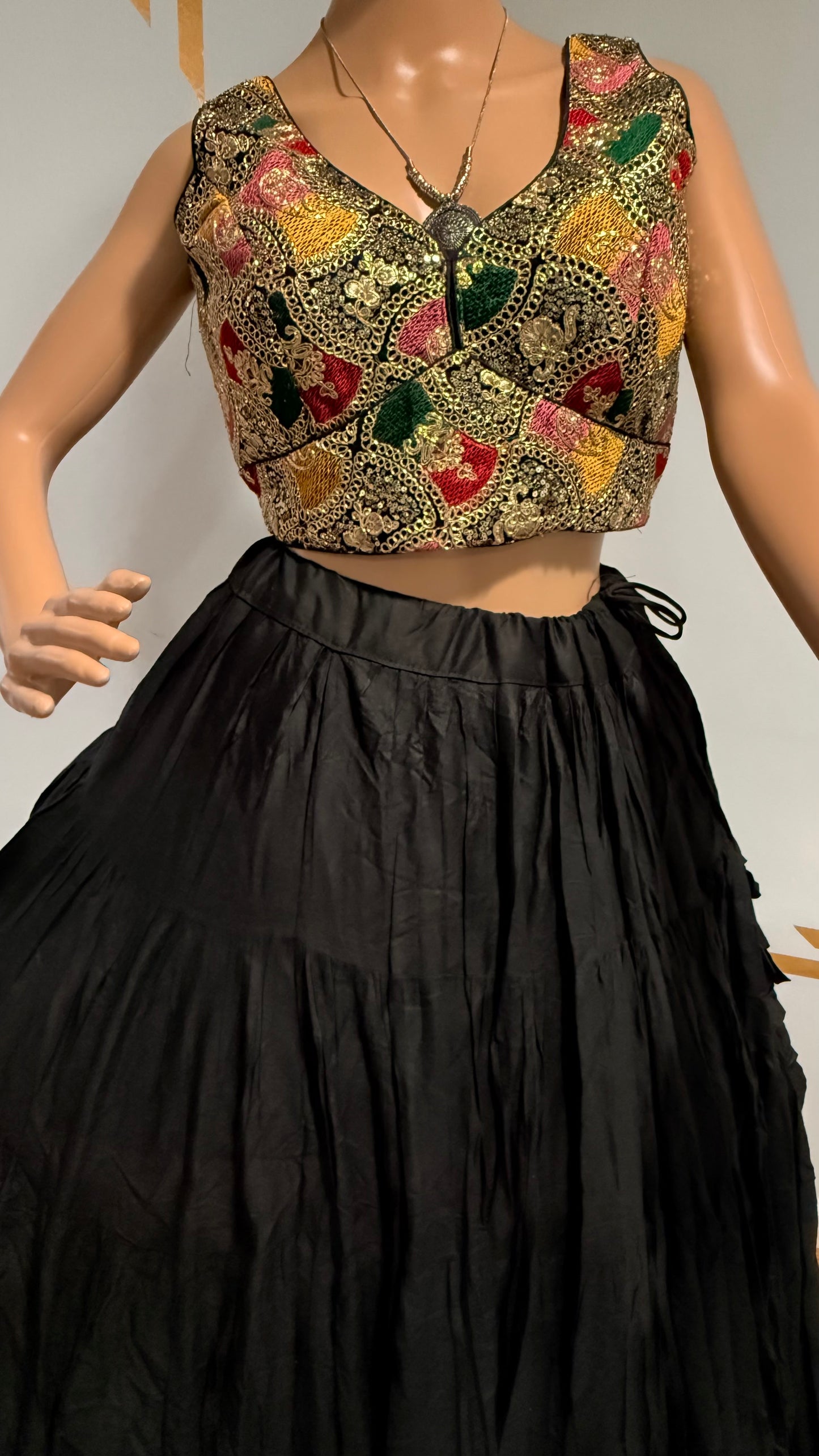Adorable Designer Readymade Reyon Lehenga Choli Set