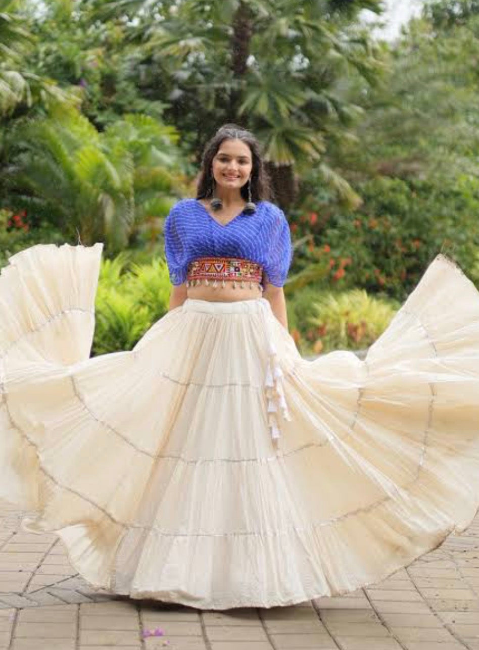 Navratri Cotton Lehenga Choli Set