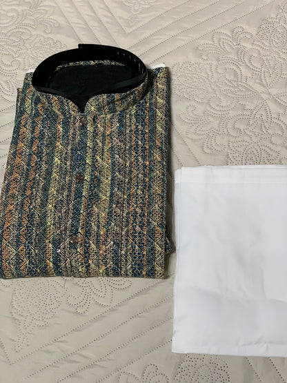 Printed Designer Kurta with Pajama