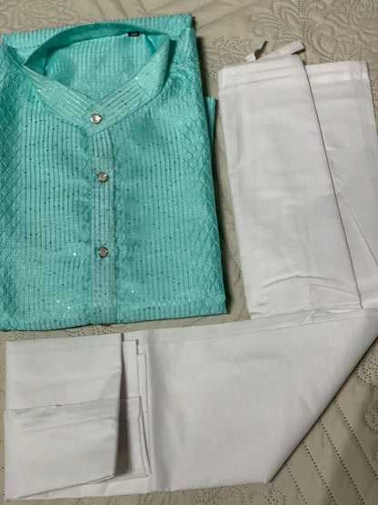 Printed Designer Kurta with Pajama