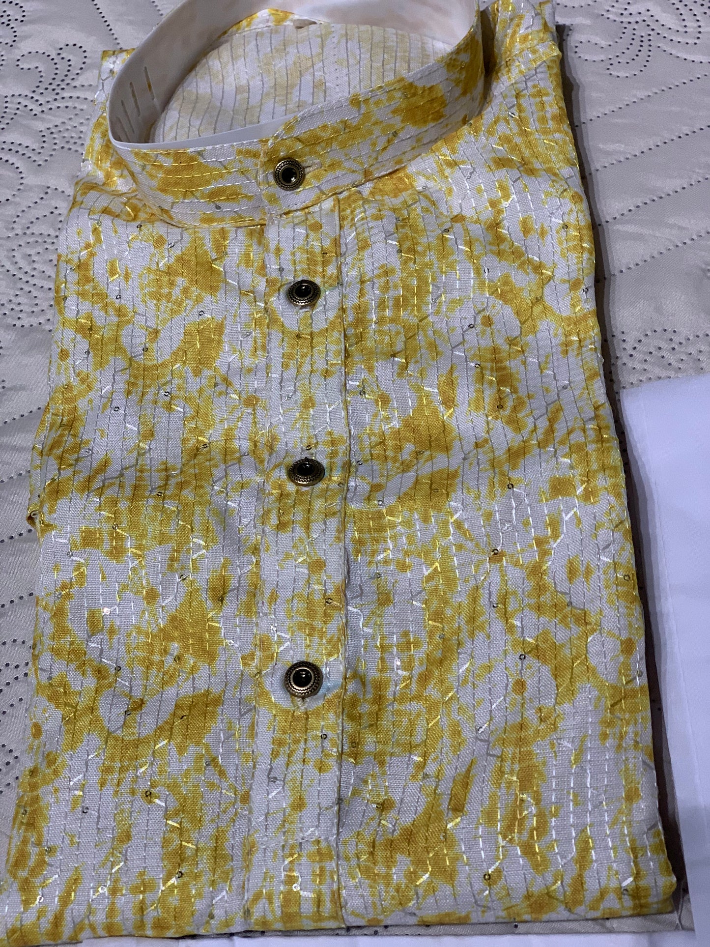 Printed Teenager Kurta Pajama