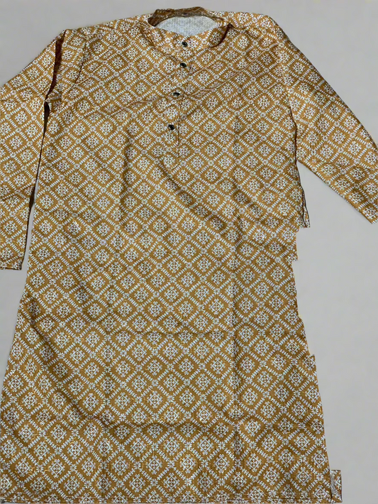Printed Teenager Kurta Pajama