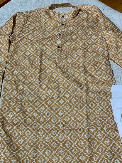Printed Teenager Kurta Pajama