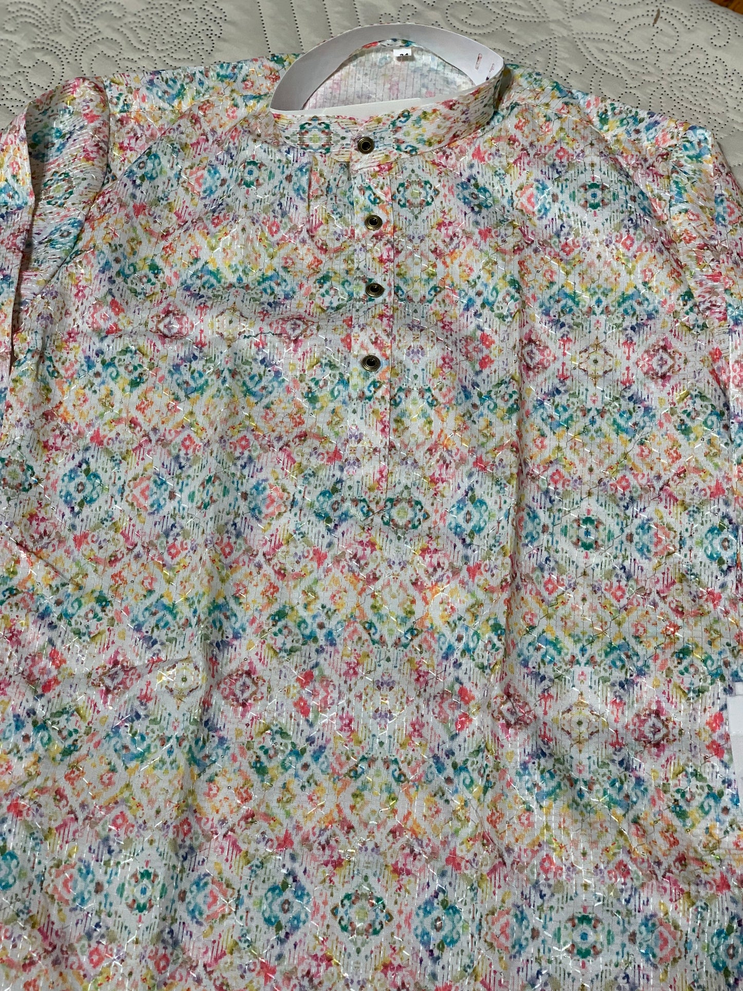Printed Teenager Kurta Pajama