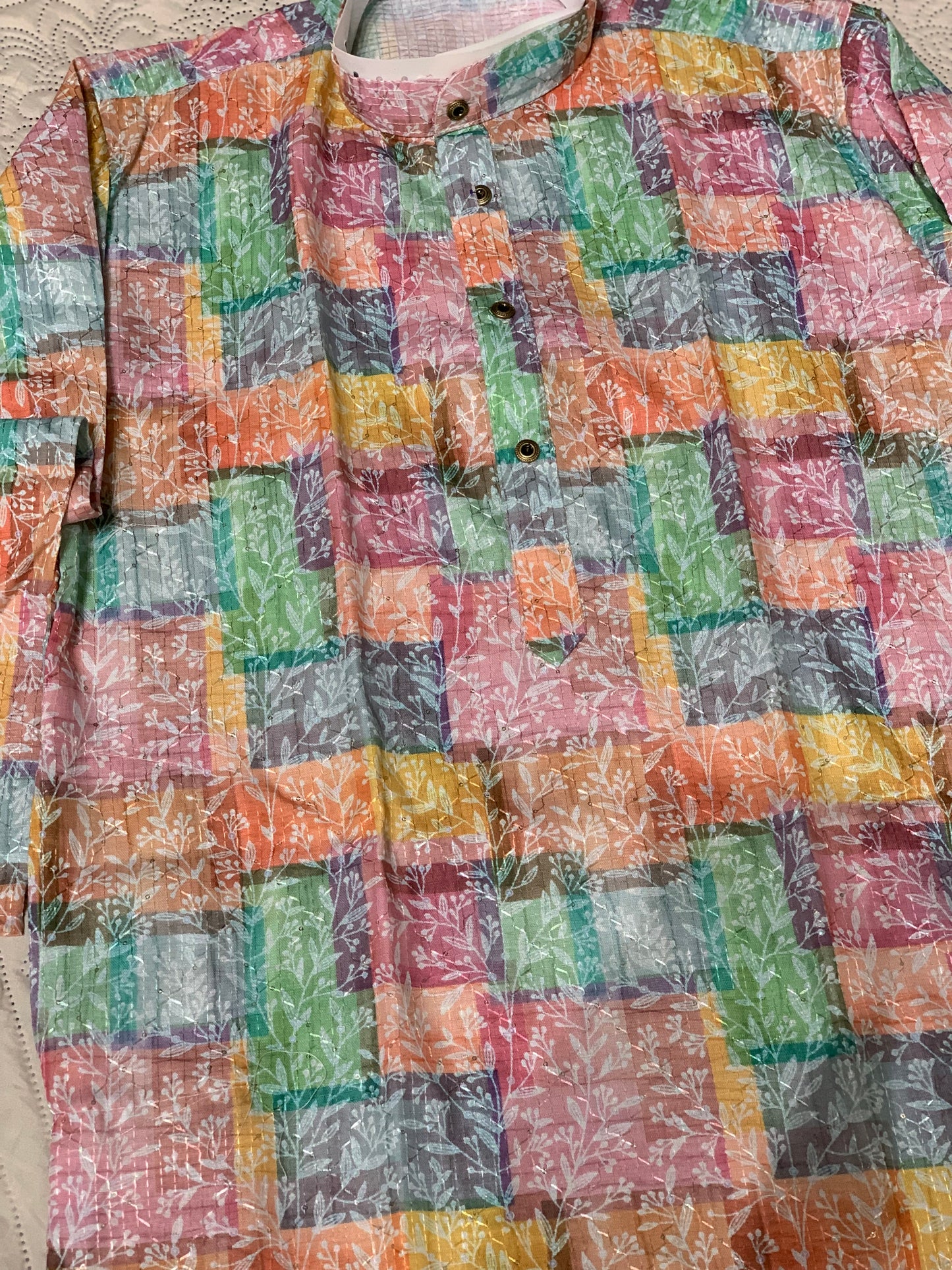 Printed Teenager Kurta Pajama