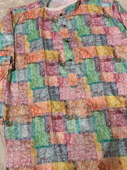 Printed Teenager Kurta Pajama
